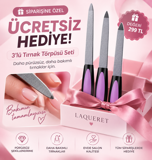3 lü Tırnak Törpü Seti